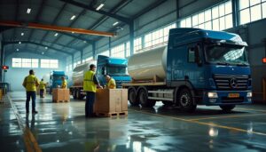 Comment assurer la sécurité du transport industriel des véhicules en entrepôt