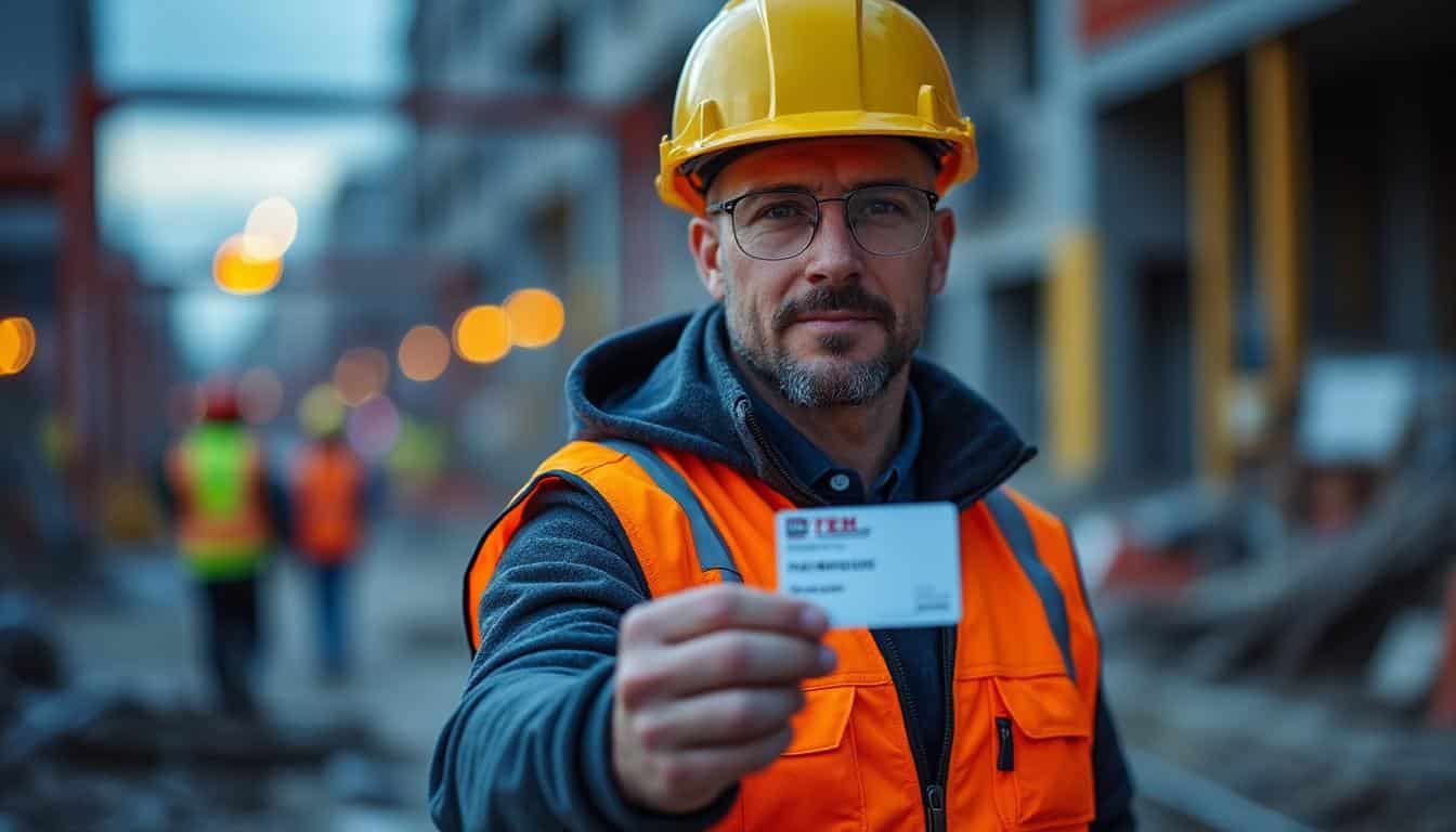 Illustration: Pourquoi la carte BTP est indispensable pour les intérimaires du bâtiment