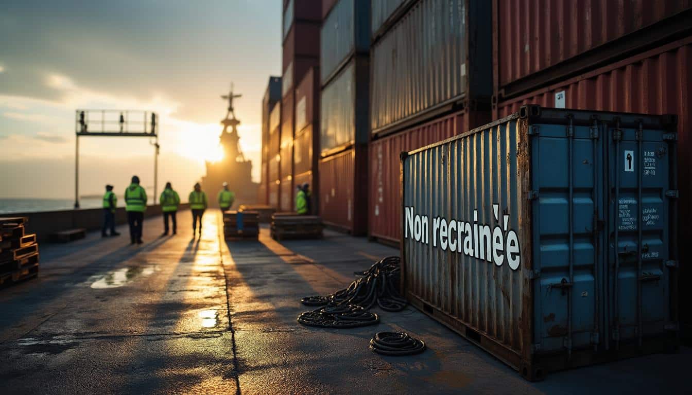 Illustration: Comprendre et accéder au conteneur du marché noir non réclamé