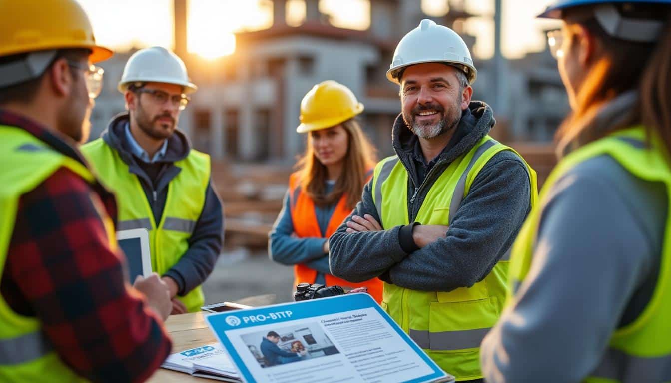 Illustration: Comment PRO BTP s’engage pour l’emploi dans le secteur du bâtiment