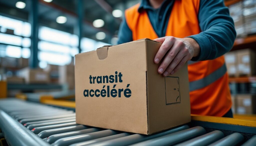 Que veut dire le colis en transit accéléré ? Explications claires