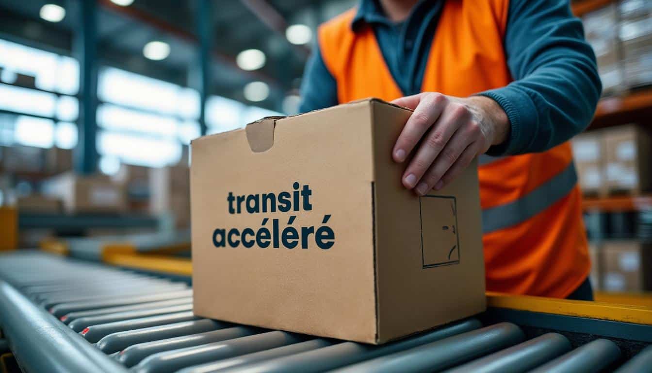 Que veut dire le colis en transit accéléré ? Explications claires