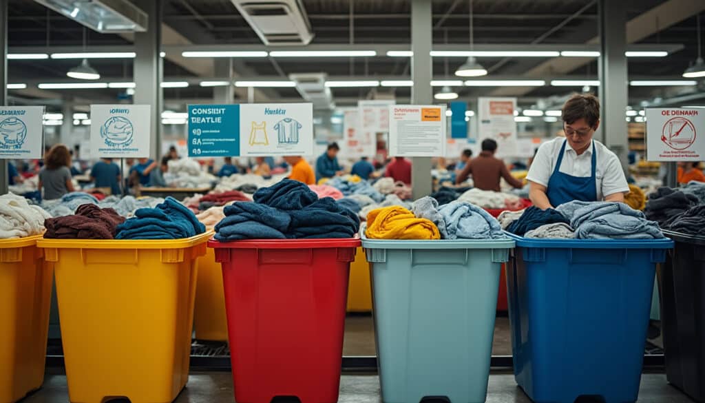 Déchetterie textile : guide pratique pour un dépôt responsable et efficace