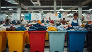 Déchetterie textile : guide pratique pour un dépôt responsable et efficace