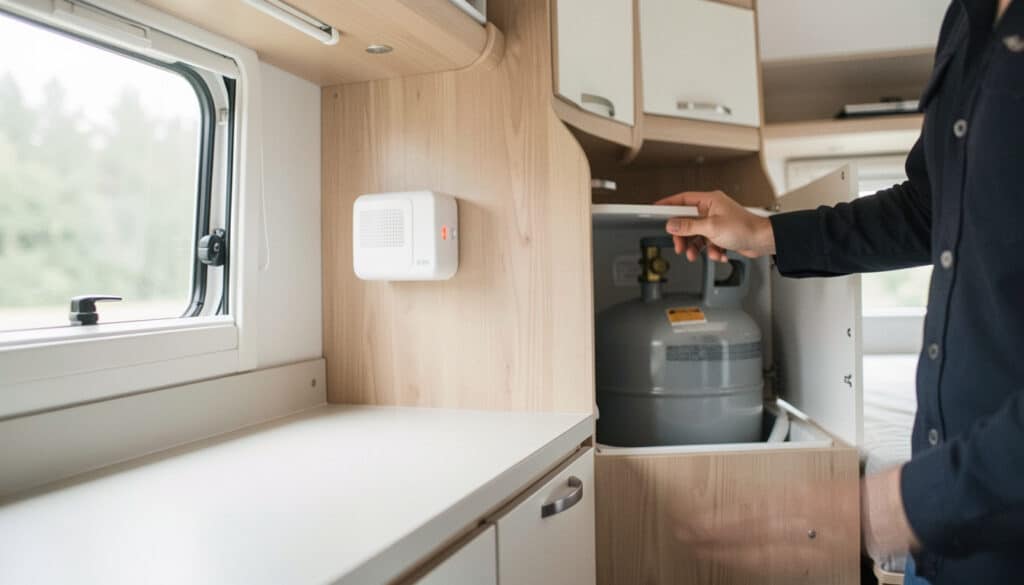 Alarme gaz pour camping-car : bien choisir et installer