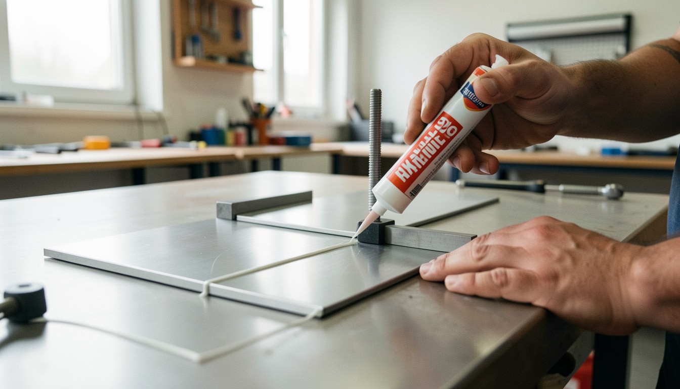 Quelle colle choisir pour coller de l’acier durablement