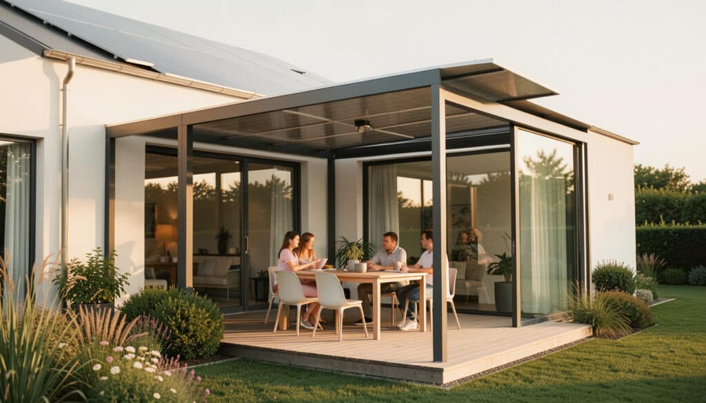 Pergola solaire : fonctionnement, prix et avantages