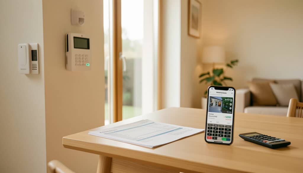 Prix d’une alarme maison avec abonnement : budget réel