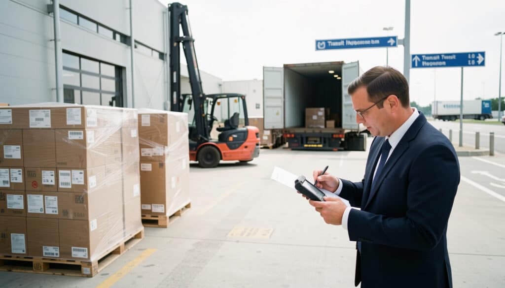 Définition du transit en logistique, douane et colis