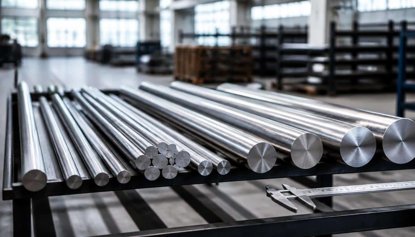 Barre ronde en acier : diamètre, formats et usages